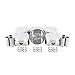 DNJ P263A Piston Set/For 2001-2010/ Acura, Honda, Saturn/MDX, Odyssey, Pilot, Ridgeline, Vue / 3.5L / SOHC / V6 / 24V / 3471cc, 3474cc, 3475cc / J35A3, J35A4, J35A5, J35A6, J35A7, J35A9, J35Z1