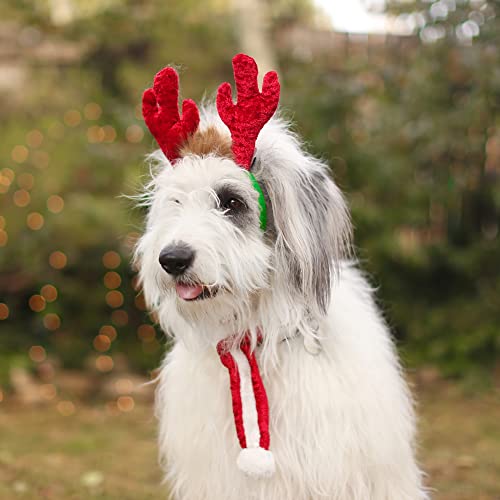 Zippypaws - Antlers Dog Accessory, Holiday Headband (Small), Large Breeds #TOP2