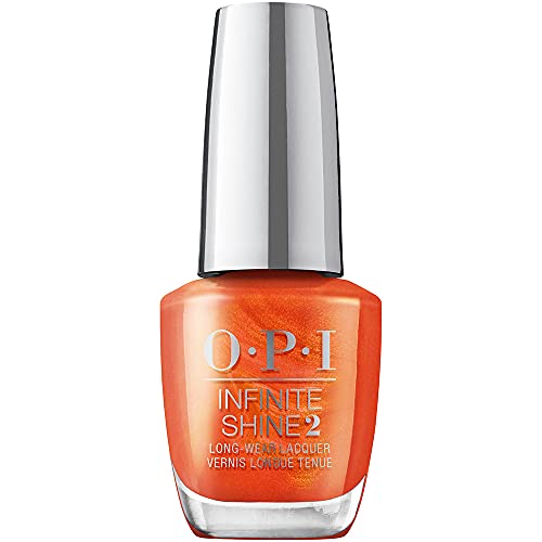 OPI Infinite Shine Long Wear Lacquer, PCH Love Song, Red Long Lasting Nail Polish, Malibu '21 Collection, 0.5 fl oz, 0.5 fl. oz.