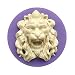 Lion Head Silicone Molds, Runloo Animals Lion Cake decoration tool, chocolate mold, fondant mold Candy silicone mold