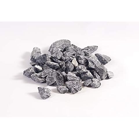 NWN Ardenner Splitt | 30 KG | 8-16 MM | grau | Dekosteine | Zierkies/Ziersplitt (15 KG (Doppelpack)) Cover