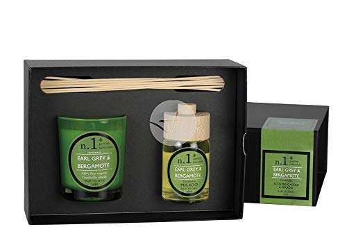 CERABELLA Set Vela Y Mikado N1 Earl Grey Y BERGAMOTA