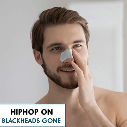 HipHop Skincare Charcoal Nose Strips Men Blackhead Remover (6 Strips) - Image 7
