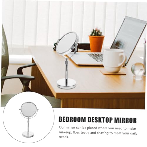 Miroir de maquillage compact avec reflet haute définition pour table