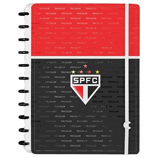 Caderno Inteligente, Grande, Sao Paulo Soberano, 215x280 mm, 80 Folhas