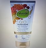 alverde NATURKOSMETIK Handcreme Q10 mit LSF 20, 75 ml