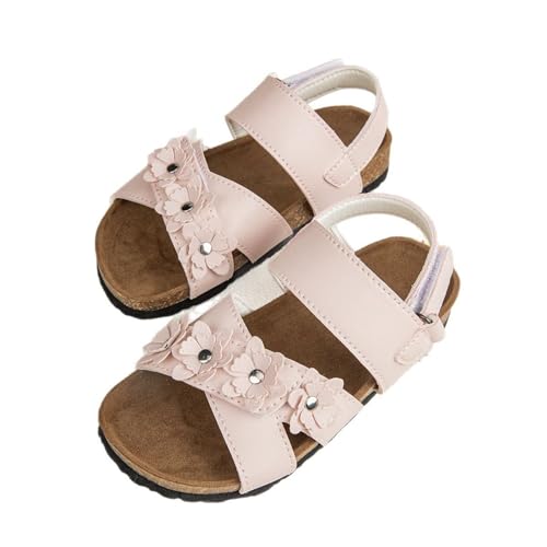Zapatillas De Casa Verano, Sandalias Playa Niña De Playa Casuales Cómodos Y Transpirables De Madera Blanda Bebé Niña con Suelas Suaves Y Sandalias