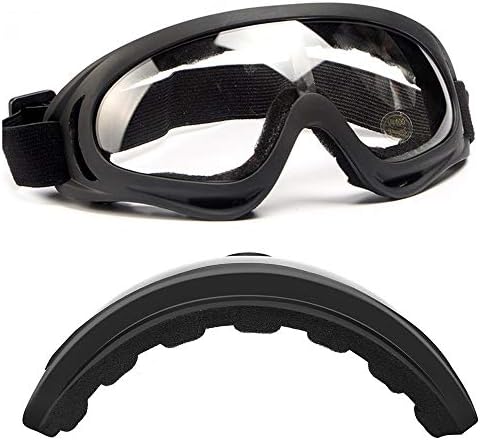 LUFF Protective Safety Glasses, Industrial Goggles Anti-Fog Scratch Resistance Anti-Chemical Splash Goggles Safety Goggles