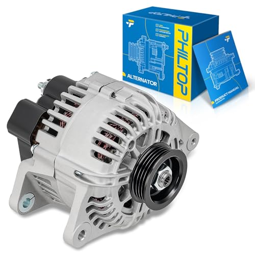 Image of PHILTOP New Alternator Fit for Hyundai Sonata 2003-2005 for Kia Optima 2003-2005 for Hyundai Santa Fe 2003-2004 110Amp OE:3730038400,12592,2116007,3730038400RU,425009,A0002655009