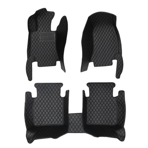 Tapis de sol universels étanches Volvo XC60 protection moquette noire