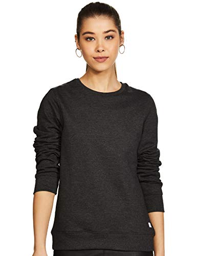 Image of Women's Cotton Round Neck Pullover Sweater
