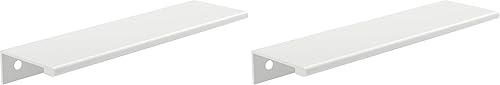 Richelieu Hardware BP989812830 - Tirador Lincoln Collection, 5 116 pulgadas, color blanco (paquete de 2)
