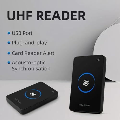 Lecteur et graveur UHF ISO18000-6C pour encoder facilement vos badges de bureau
