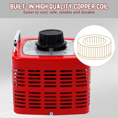 Variac Transformer TBVECHI 110V Transformer Variac Variable AC Voltage Regulator Metered 3000w 30Amp Auto - Thumbnail 2