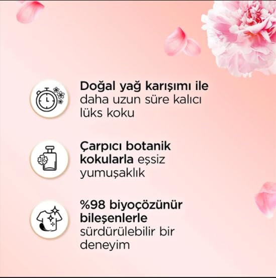 Vernel Supreme Blossom Yumuşatıcı 1.2 Litre (3 paketi)