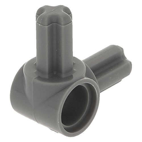 Preisvergleich Produktbild LEGO Technik - 10x Achs- und Pinverbinder mit 2 Achsen Dunkelgrau (neu)