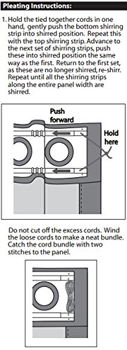 Home Sewing Depot Grommet Tape For Grommet Draperies - 6 Yards - Fits #10 & #12 Grommet #TOP5