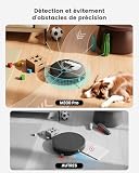 Lefant M330 Pro Robot Vacuum Cleaner 3 in 1, Robot Vacuum Cleaner 5000Pa Suction, DToF Navigation, Mapping, Virtual Zones, Obstacle Avoidance PSD, 150min, Connected by Alexa/APP/WiFi - 4
