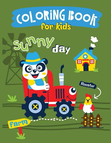 Animal Coloring Book: Coloring Book For Kids Ages 2-4, Animal llustrations To Color For Boys & Girls