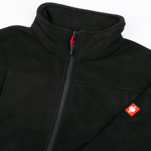 Engelbert Strauss Damen Fleecejacke e.s.Classic, Farbe:schwarz, Größe:M