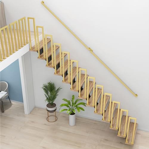 Balustres d'escalier en fer forgé pour sécuriser un sol sans mur d'appui - 5