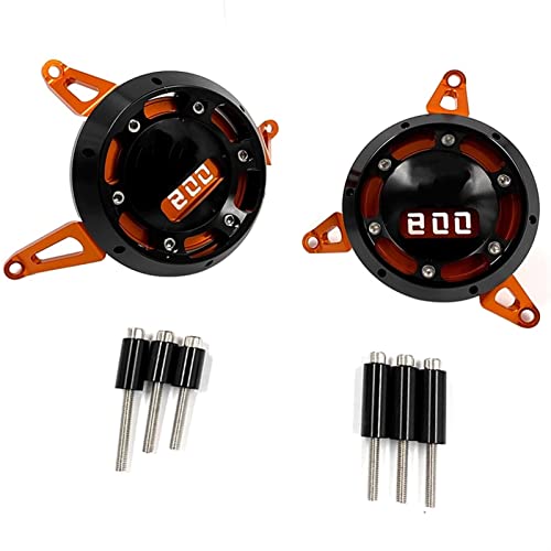 Protection de stator Kawasaki Z800 Orange contre les chutes de moto