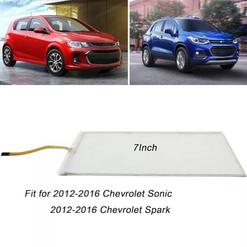 Micarun Touch Screen Digitizer Glass on Navigation Radio LCD 7 inch 4 Pin for Chevrolet Chevy Sonic Spark Trax 2012 2013 2014 2015 2016 MYLINK Replaced LA070WV1-TD05 (W/O LCD) by Micarun - Image 6