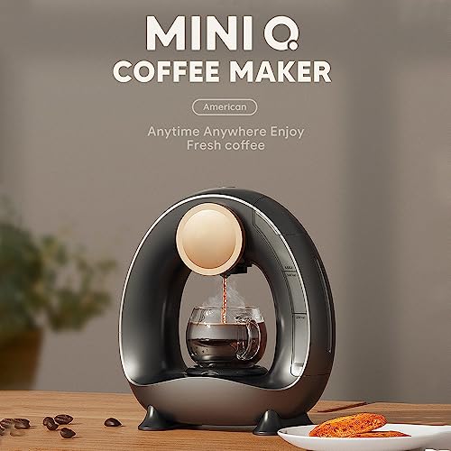Image of Semi-automatic Coffee Maker for Home 240ml 85 Degrees Constant Temperature 1400W Silent Portable Americano Coffee Maker Machine for Coffee Powder Tea-leaf