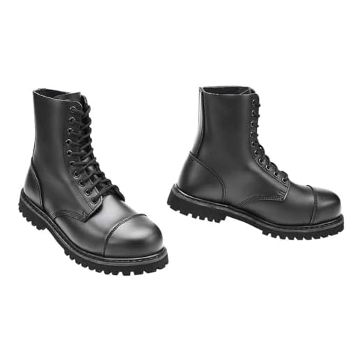 Brandit Vegantom 10 Eyelet Boots black Gr. 9