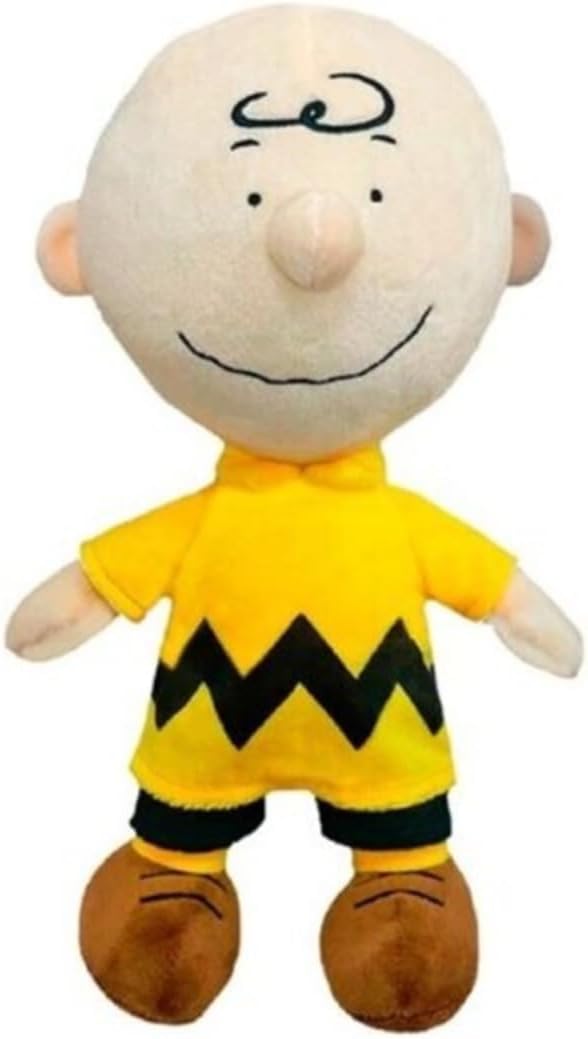 GRUPO MOYA SNOOPY and Friends CHARLIE BROWN WOODSTOCK - Plush Toy Height 20 cm (7.9 inches) - PEANUTS (CHARLIE BROWN)