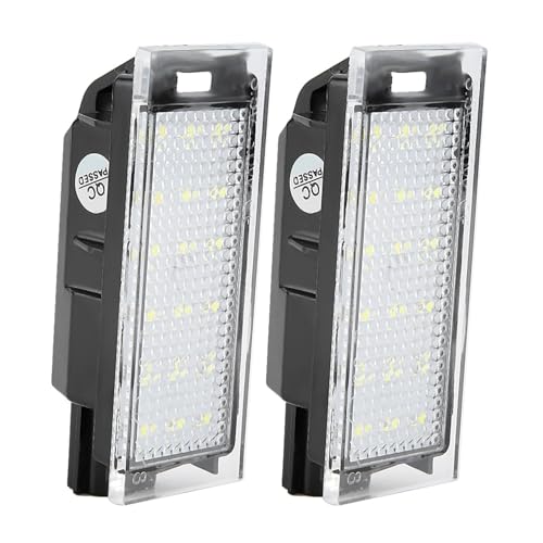 Pack de 2 luces de matrícula para Renault Twingo Clio Megane y Lagane 5