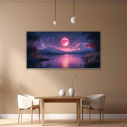 Cuadros de pared estilo rústico para transformar tu cocina en un oasis de calma, lavanda 30x60cm 4