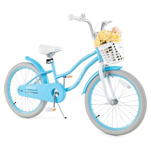 BABY JOY Kids Bike, 20 Inch Boys Girls Bike for 8+ Years Old w/Kickstand,...