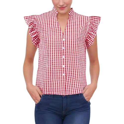Falda medieval verde tradicional Oktoberfest, disfraz de cosplay para fiesta de cerveza, tirolesa con mangas abullonadas para mujer, disfraz de fiesta, rojo, XL