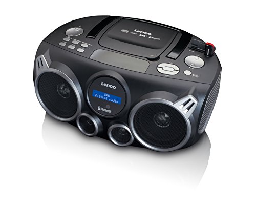 Lenco SCD-685 Digital 10W Black, Silver - Portable...