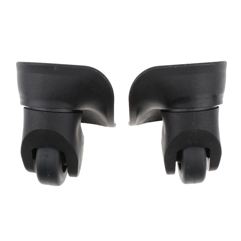 CALANDIS™ 2x1 Pair Universal Swivel Luggage Suitcase Wheel Replacement Caster Small Size | Luggage Accessories-image-9