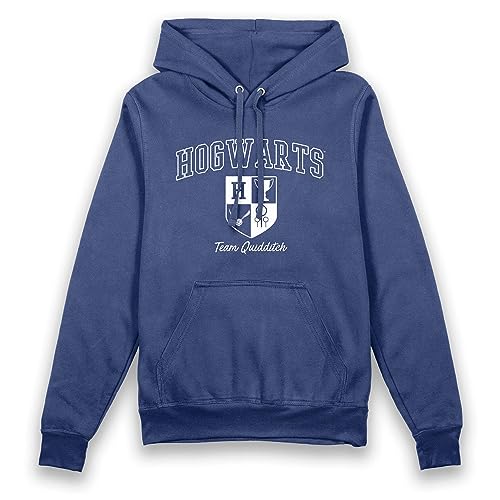 Sweat à capuche Harry Potter Hogwarts cadeau vintage idéal pour adulte passionné de Quidditch