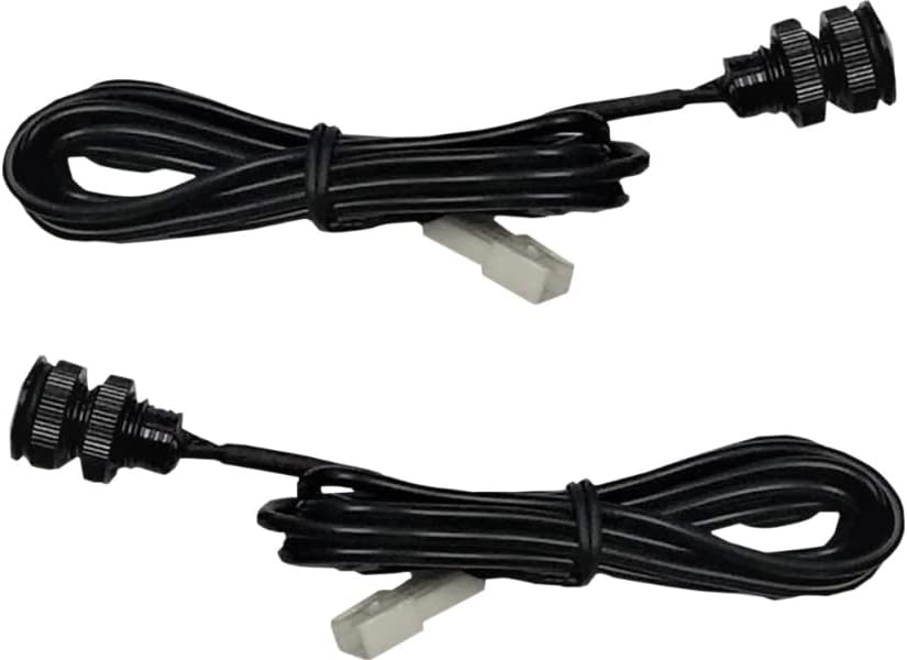 Custom Dynamics CD-BOLT-R2-B LED Boltz - Red, Black Finish