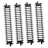 BESPORTBLE 4 Stück Teiliges Zugschienenset für Flexible Einfach Montierbare Schienen Fördert...