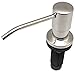 Ultimate Kitchen - Best Stainless Steel Sink Soap Dispenser (Polished) - Large Capacity 17 Ounce Bottle - Easy Installation - Well Built and Sturdy