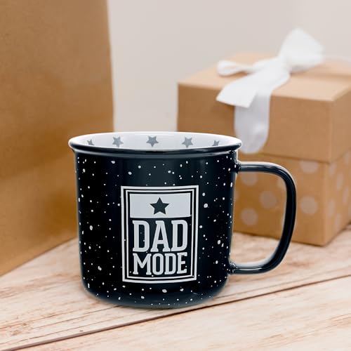 Taza de cerámica 18 oz estilo camping negra Pavilion Gift miniatura 7