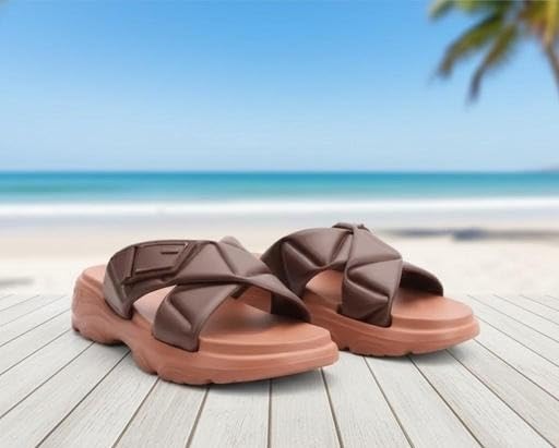 Image of Fancy lightweight flip flops for women, perfect for easy movement, comfortable, stylish, durable, and ideal for daily
