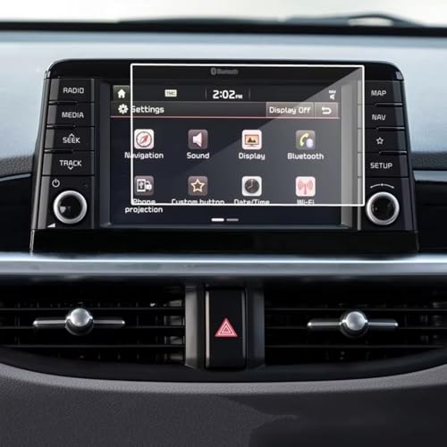 Film protection verre trempé 9H Kia Picanto Morning 2017-2020 écran GPS