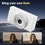 Compact Digital Camera with 270° Flip-Up Screen,Portable Selfie Camera for Photography, 64MP Resolution, 16X Zoom, and 32GB Memory Card - Image 6