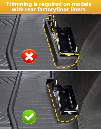 Image of Under Seat Storage Boxes for 2019-2026 Chevy Silverado 1500&GMC Sierra 1500