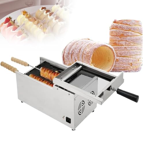 JMbpkduHs 1500w Máquina Eléctrica del Cono del Helado, Horno De La Torta De La Chimenea,Máquina Comercial De La Torta De La Chimenea,Fabricante De La Parrilla del Cono del Helado