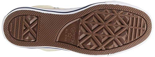 Image of Converse Unisex Chuck Taylor All Star Hi-top Shoes Unbleached White 3.5 D(M) US