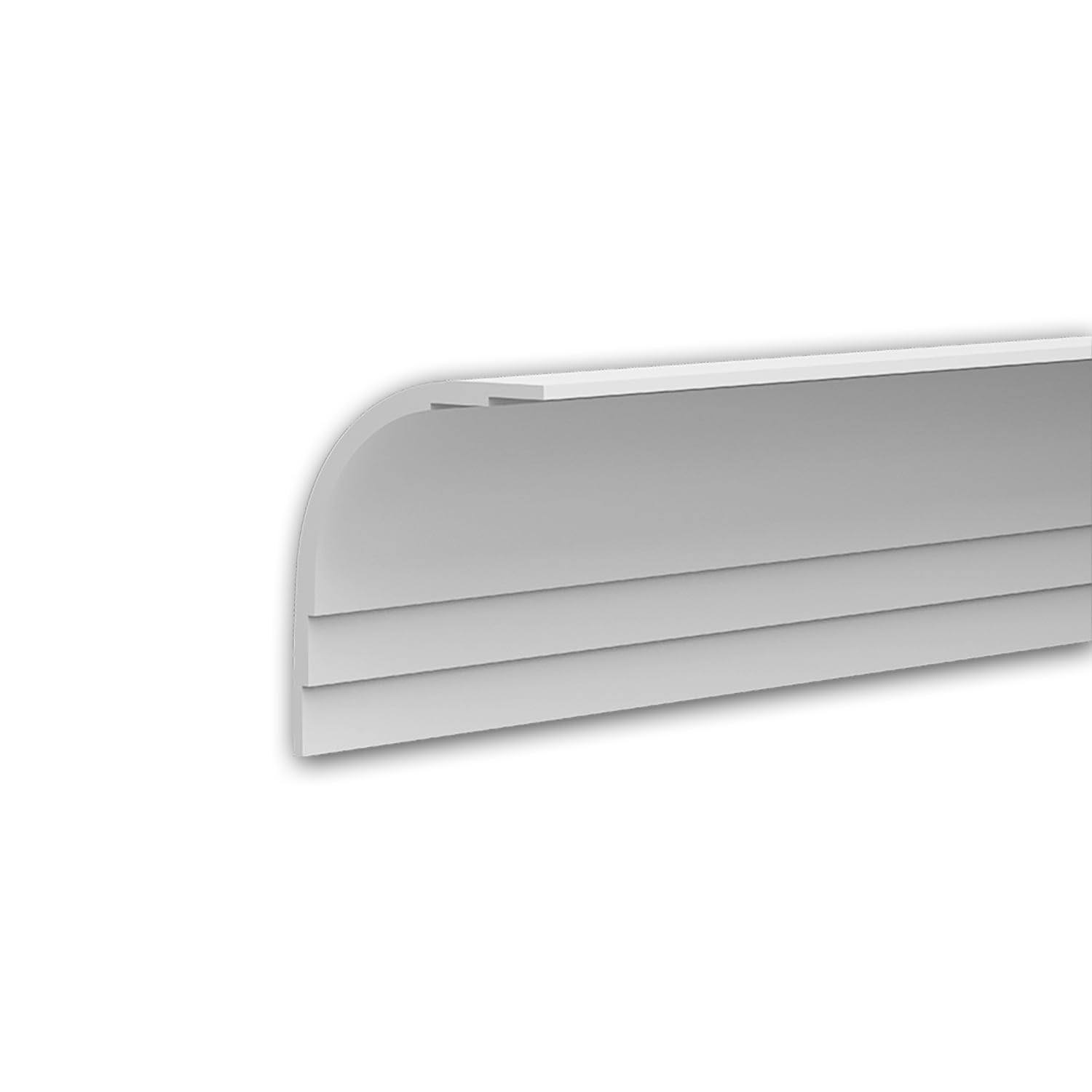 Profhome Cornisa 650243 200 cm x 14,7 cm x 16,7 cm Poliestireno extruido (XPS) pretratado