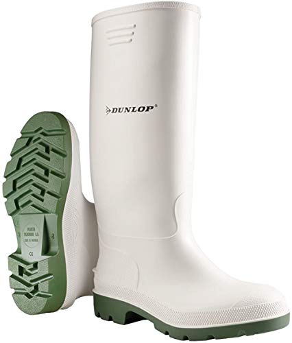 Dunlop Protective Footwear (Du Unisex Adults' 6 Rubber Boots, White, 5.5 Uk #TOP4