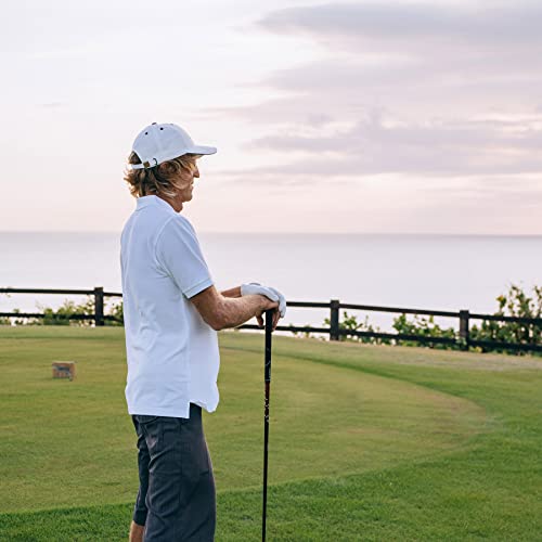 Npqquan Stiff Structured Front Panels Baseball Cap Golf Dad Hat For Women And Men Hat Black #TOP4